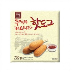 [오뗄] 추억의 카스테라 핫도그 750g(10입) 2개, 750g