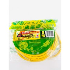 [德輝五金]MDD 台灣製造 動力延長線 露營用延長線 帶LED通電指示燈, 1個, 5米(500公分)