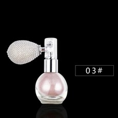 요정 파우더 메이크업 하이라이터 바디 고광택 제품 하이라이트용 반짝이 스프레이, 1개, 03 03 Pink