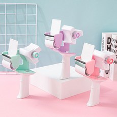 박스 테이프 커터기 테이프 디스펜서, 1개, 핑크
