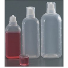 안전컵이중마개투약병 물약병 눈금액체병 120ml (1pcs) 컵마개투먁병 다용도 프라스틱병 시럽병