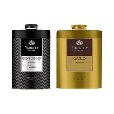 야들리 런던 골드 데오드라이징 탤컴 파우더 젠틀맨 250g 2개입