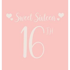 (영문도서) Happy 16th Birthday Guest Book (Hardcover): Sweet Sixteen Guest book party and birthday cele... Hardcover, Lulu and Bell, English, 9781912817269