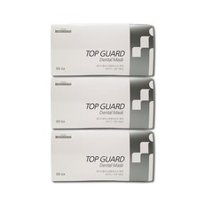 탑가드 덴탈마스크, 50개입, 3개, 화이트