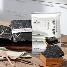 해동찬가 두 번 구운 진도 곱창김 10매 * 20봉 / 총 200매, 20개, 20g