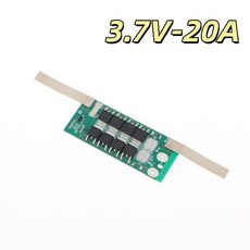 1S 3.2V 3.7V 리튬 배터리 보호 보드 고전류 5A 10A 15A 20A 25A 전자 자전거 스쿠터용 내구성, 8)B 20A