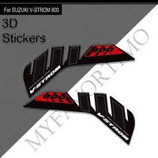 오토바이 탱크 패드 사이드 가스 오일 키트 무릎 페어링 펜더 스티커 데칼, 1개, 2. A-5