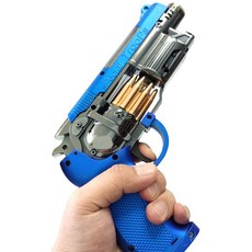 噴霧兒童玩具槍 模型軟彈槍 生日禮物, 藍色, 1個