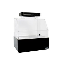 寸澤微缸 USB迷你底濾水陸缸 附沉木底沙 迷你套缸 USB微型魚缸 USB微型兩棲水陸缸, 1個, 迷你底濾水陸缸 (黑) 附沉木+底沙, 黑