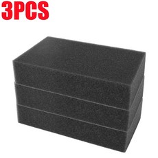 세차 매직 클레이 패드 블록 도구 자동차 왁싱 블랙 유리 청소 얼룩 폴리싱 제거 스폰지, 3pcs, 1개