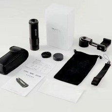 ZOIN 髮燒級三代大魔眼ED單筒望遠鏡 高清微光夜視 戶外旅遊手機拍照 手機顯微鏡 手機鏡頭 手機微距 手機放大鏡頭, 2023墨漆黑PRO+手機夾+三角架, 1個