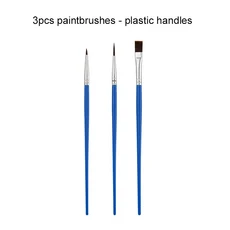 어린이 페인팅 장난감 안료 트레이 브러시 그래피티 아트 육성 도구 드로잉 품 부모-자녀 상호 작 TMZ, 05 3pcs blue