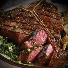 Fresh 블랙앵거스 초이스등급 3.5cm 티본 스테이크 750g 등심 안심 소고기, 1개