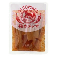 칼디 KALDI 안주 두꺼운 멘마 매운맛 죽순 절임 140g