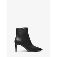 MICHAEL KORS Alina Flex Leather Ankle Boot 40F2HNME5L Black