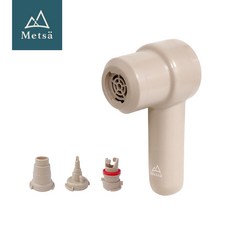 METSA 米特薩 風洞無線充氣幫浦 BP-002SD 超強馬力無線打氣機，適用於多種球類與充氣床, 1個