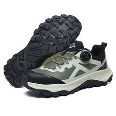 JUN ZUN 남성용 올테레인 로우컷 아웃도어 등산화 미끄럼방지 오프로드 하이킹화 캠핑 작업화 A627