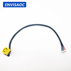 DC 전원 잭 레노버 B580 B590 V580 V580A V580C 노트북 IN 충전 플렉스 케이블, 한개옵션0, 1개