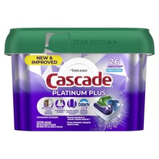 Cascade 白金Plus洗碗機專用洗滌劑 清新香氛 26入, 1個, 417g