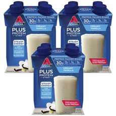 ATKINS 蛋白質奶昔 奶油香草風味, 12件, 325毫升