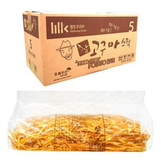 웰빙코리아 대용량 참고구마스틱, 2.5kg, 1개