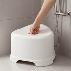 멜리사컴퍼니 욕실 사우나 의자 화이트 샤워의자, 대