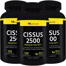 마이라이프 내추럴스 시서스 2500mg, 3개, 120정