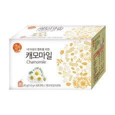 우리차 캐모마일 허브차, 1g, 20개입, 1개