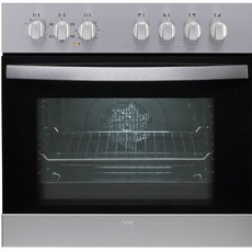 德國TEKA HE-615 崁入式不鏽鋼烤箱 56公升 易清塘瓷 A級能源 5種功能 愛琴海廚房