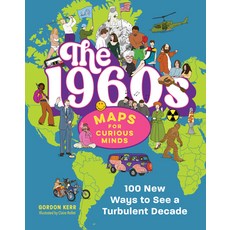 (英文圖書)The 1960s Maps for Curious Minds: 100 New Ways to See a Turbulent Decade 精裝版, Experiment, 英文