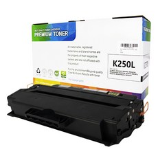 三星 MLT-K250L 碳粉 SL-M2893FW M2630 M2843DW M2680FN, 黑色（大容量）, 1個