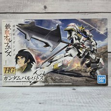 BANDAI 1/144 HG #001 獵魔鋼彈 巴巴托斯 鐵血的孤兒 模型, 1個