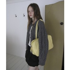 두마로 DUMARO 져니 빅 숄더백 / 엘로우