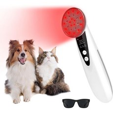 적색광 기 660nm 적색 850nm 근적외선 광 인과 개용 휴대용 가정 여행용 (실버 화이트)