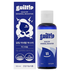 길팁 미네랄부스터 미네랄영양제 미네랄워터, 1박스, 50ml