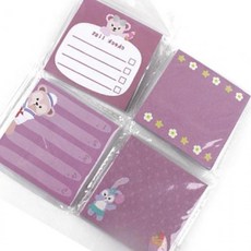 언제나 열공 귀여운 떡메 떡메모지 새학기 문구 (12개세트), 12개, 1개, 기본