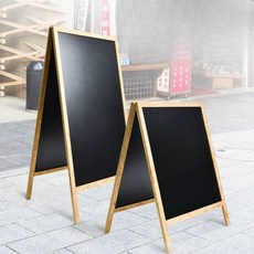 양면 세우는 칠판 커피숍 매장 필기 샵 광고 업소용 1. 플로어스탠딩(310x527mm)