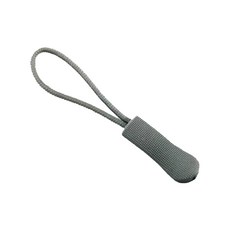 ARZ 彩色拉鍊繩 拉鍊頭拉繩 D276 背包 行李箱 書包 萬用拉鍊替換頭, 深灰, 1個