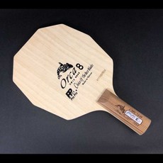 【雙兵桌球】 Pro Pro 桌球拍 ORCA 8 虎鯨 7夾純木8角拍 CS中國式 (六角拍 進化型), 1個, 72 +/- 1g