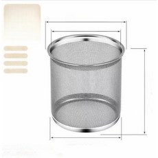 차 거름망 찌꺼기 제거 필터 찻주전자 인퓨저 메쉬 잎, 1개, 1L, 7번 스틸 링 없음