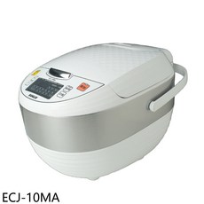 SANLUX ECJ-10MA 電鍋，多功能烹調，操作簡單，節能省電, 白色