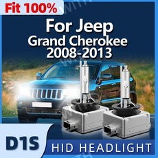 지프 그랜드 체로키 2008 2009 2010 2011 2012 2013 교체용 HID 전구 D1S 제논 조명 12V 2 개 35W, 1세트, H7