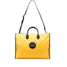 구찌 중고 2016-2024 GG 에코닐 오프 더 그리드 컨버터블 토트 사첼 백