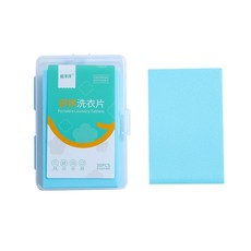 曼澤洋 便攜洗衣片, 1個, 洗衣片(30片)-梔子花