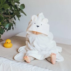쿵스쿵스 양면 애니멀 아기목욕가운 후드타월 유아 후드타올 비치가운 샤워 아동