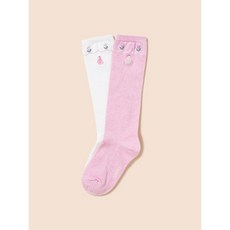 브랜드 빈폴키즈 BEANPOLE KIDS 여아 반타이즈 꽃 포인트 2족 세트 라이트 핑크 BI48KTG01Y 694857