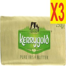 200G 3개 캐리골드 퓨어 아이리쉬 가염버터 Kerrygold Pure Irish Butter
