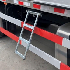 차량용 접이식 사다리 트럭 화물차 테일게이트 계단, 캐딜락, 3계단 사다리