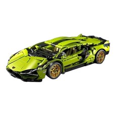 經典跑車積木模型，精美跑車模型，高品質環保塑料，挑戰手作樂趣，送禮自用皆宜, 1套