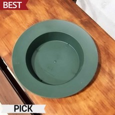 오아시스 플라스틱 수반 원형 대 30cm 꽃꽂이 수반 픽앤코401